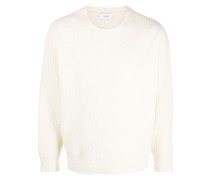 Gerippter Strickpullover