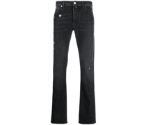 Slim-Fit-Jeans im Distressed-Look