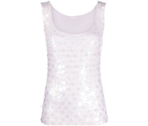 P.A.R.O.S.H. Tanktop mit Pailletten