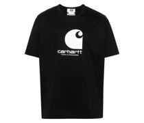 x Carhartt T-Shirt mit Logo-Print