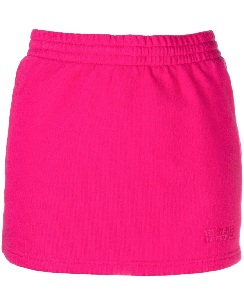 VETEMENTS Damen elasticated-waist straight skirt