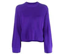 Gerippter Strickpullover