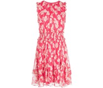 Trägerkleid mit Blumen-Print