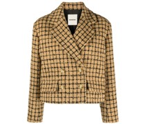 Karierter Blazer