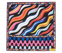 Schal mit Fiammen-Print