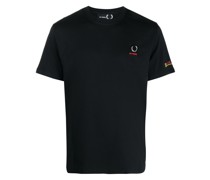 T-Shirt mit Logo-Patch