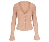 Cardigan mit V-Ausschnitt
