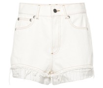 A.P.C. Versailles Jeans-Shorts im Layering-Look
