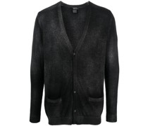 Ausgeblichener Cardigan aus Kaschmir