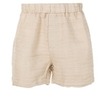 Rustic Segelshorts mit Streifenstickerei
