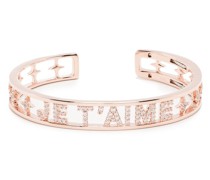 Offene Je T'Aime Armspange