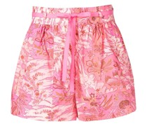 Shorts mit Blumen-Print