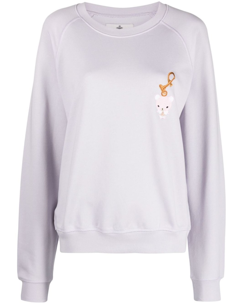 Vivienne Westwood Damen Sweatshirt mit Logo-Stickerei