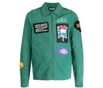 x Sonic Youth Jacke mit Patch-Detail