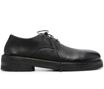 Oxford-Schuhe mit runder Kappe