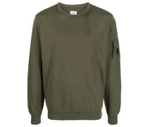 Fleece-Sweatshirt mit Linsen-Patch