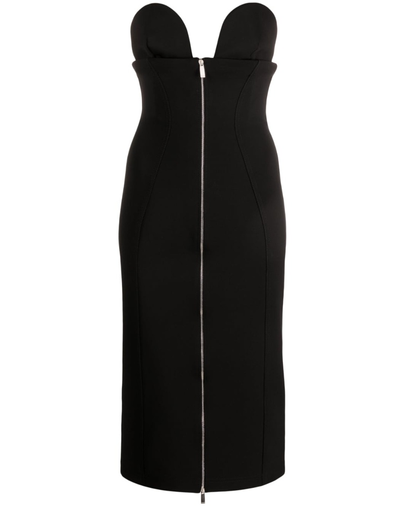 OFF-WHITE Damen Schulterfreies Midikleid