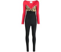 Jumpsuit mit Leoparden-Print