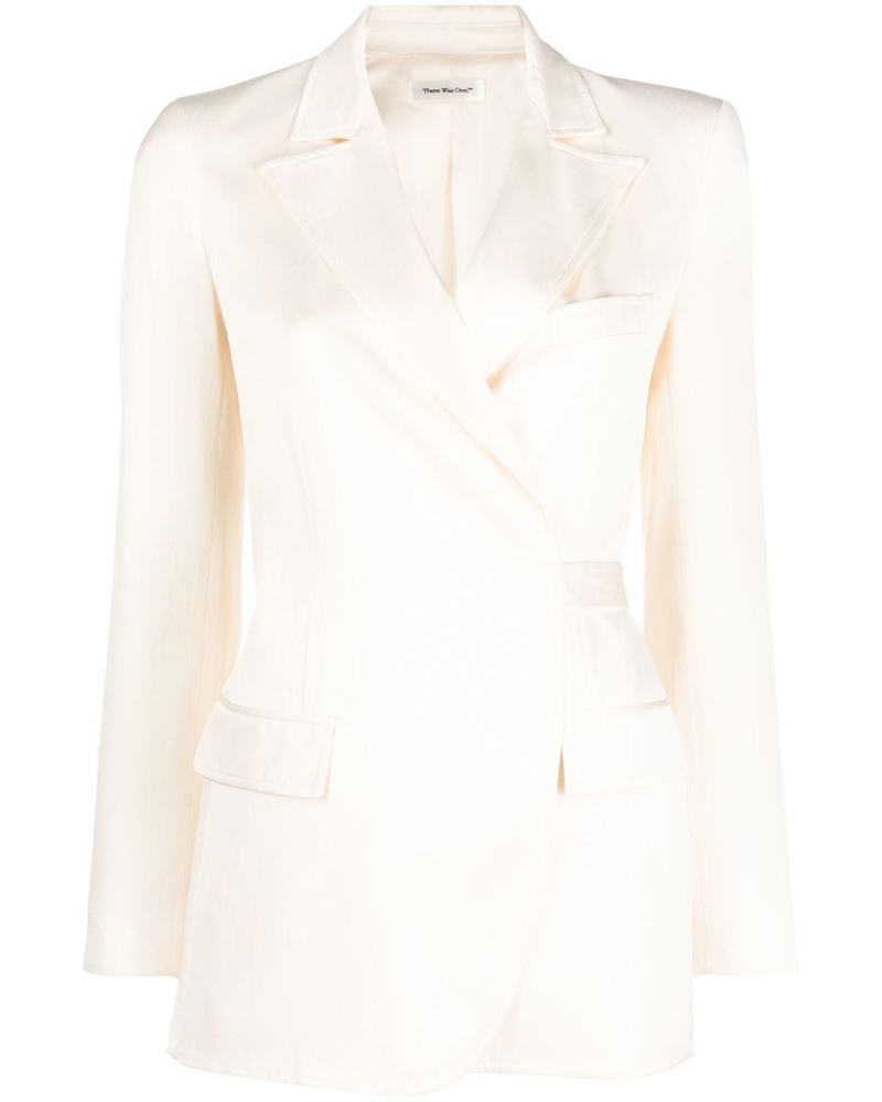 There Was One Damen Blazer mit steigendem Revers