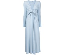Drapiertes Hemdkleid