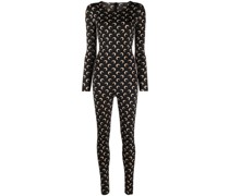 Jumpsuit mit Sichelmond-Print