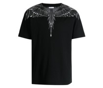 T-Shirt mit Flügel-Print