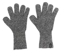 Melierte Handschuhe aus Kaschmir