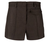 Halbhohe Salicaria Plissee-Shorts