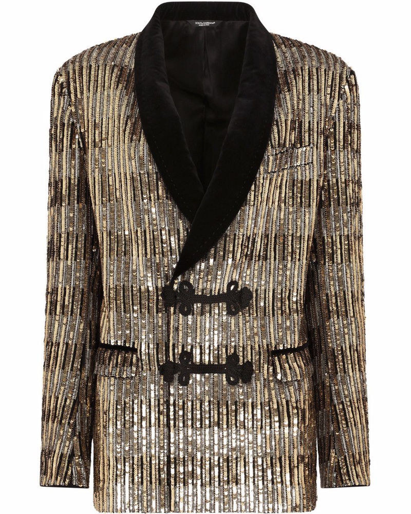 Dolce & Gabbana Damen Jacke mit Pailletten Dolce & Gabbana Damen Jacke mit Pailletten