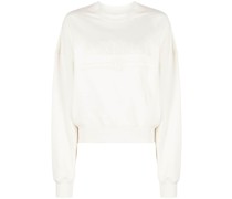 Sweatshirt mit Logo-Stickerei