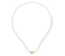 14kt Petite Peggy Weißgoldhalskette