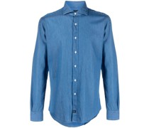Hemd im Jeans-Look