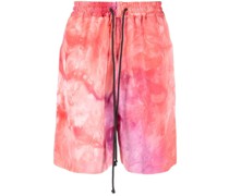 Joggingshorts mit Batikmuster