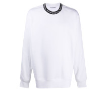 Sweatshirt mit Logo-Kragen