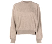 Kaschmirpullover mit Rundhalsausschnitt