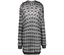 Semi-transparenter Hoodie