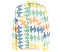 Hemd im Patchwork-Look