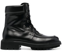 Bikerstiefel mit Schnürung