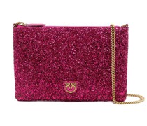 Satchel-Tasche mit Glitter