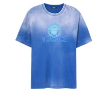 Medusa-T-Shirt mit Farbverlauf-Print