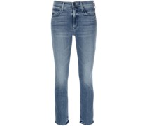 Halbhohe Skinny-Jeans