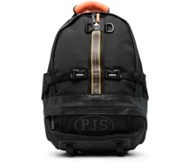Hubbard leather-trim backpack