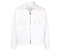Jeansjacke mit Reißverschluss