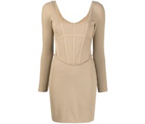 Langärmeliges Minikleid