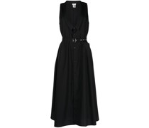 Kleid mit tiefem V-Ausschnitt