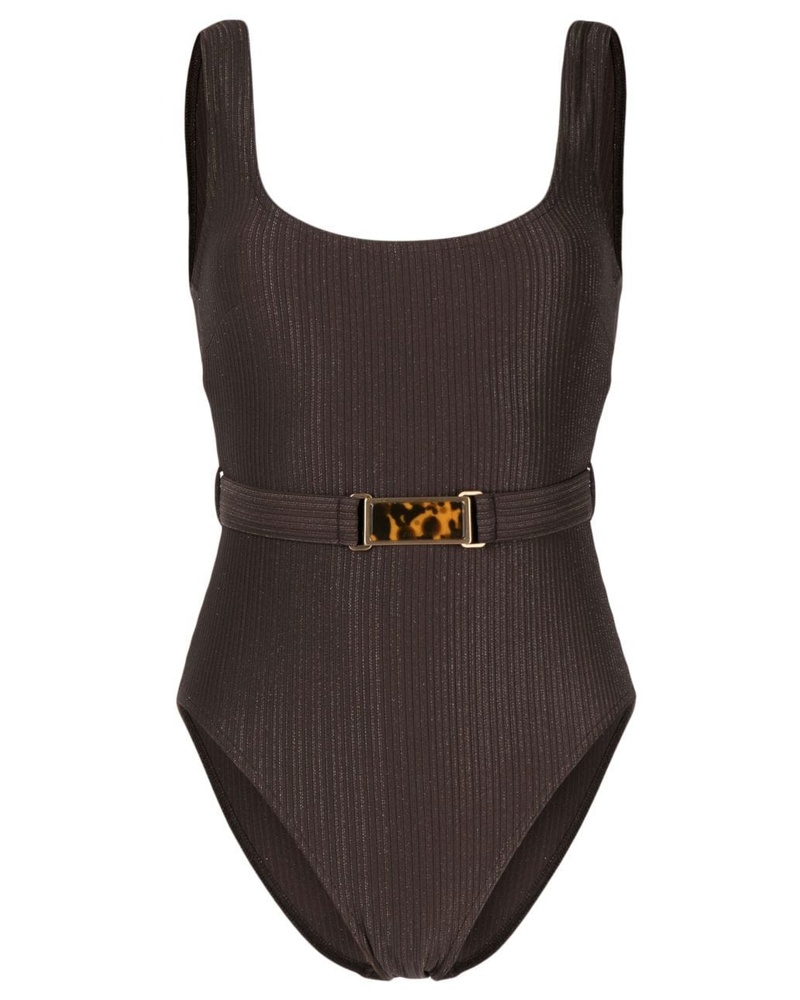 Zimmermann Damen Gerippter Laurel Badeanzug