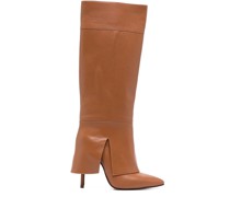 Kniehohe Lederstiefel