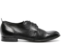 Oxford-Schuhe aus strukturiertem Leder