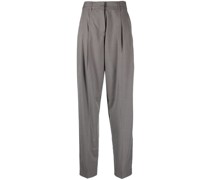pleat-detailing tailored trousers