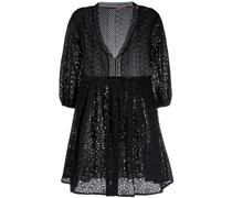 Kleid mit Lochstickerei